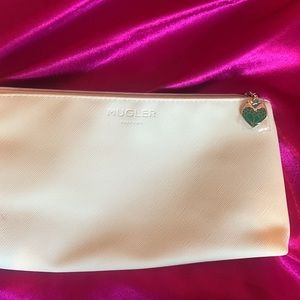 THIERRY MUGLER Parfums Light Green Makeup Cosmetics Bag, Travel Toiletry…
